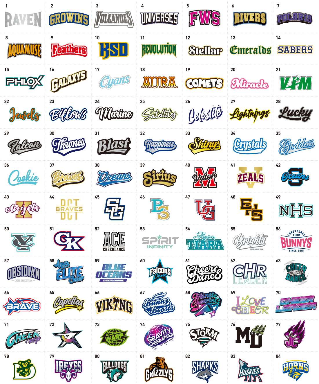 マークデザインサンプル