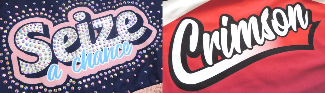 昇華プリントのマーク例