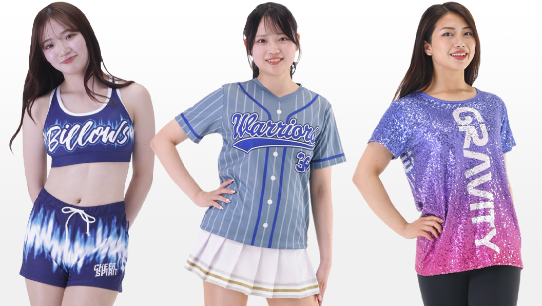 昇華プリントウェア&スパンコールTシャツ